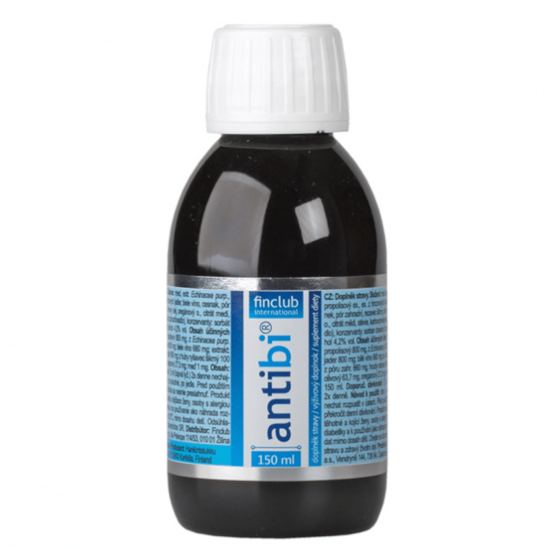 Antibi Finclub - Szerokie spektrum naturalnych składników - 150 ml
