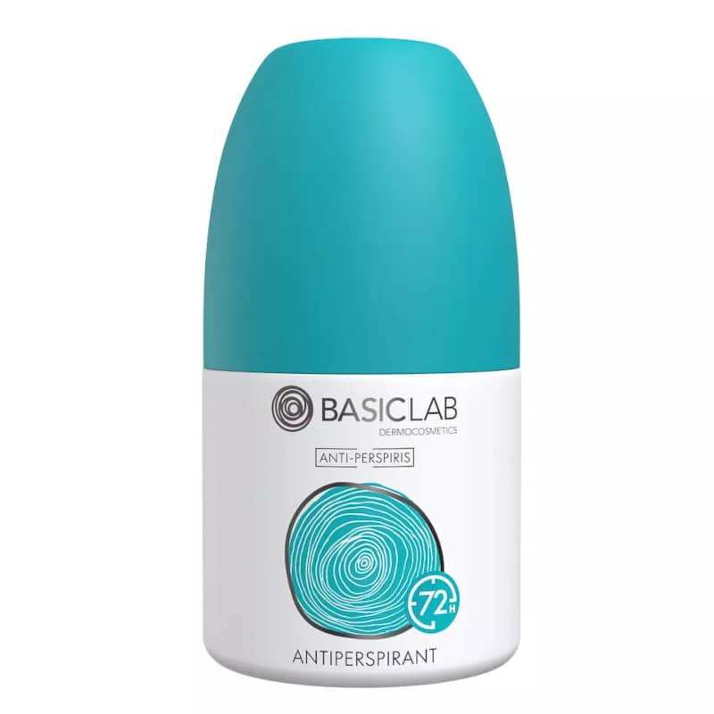 Antyperspirant 72h BASICLAB - Długotrwała ochrona przed nadmiernym poceniem - 60 ml