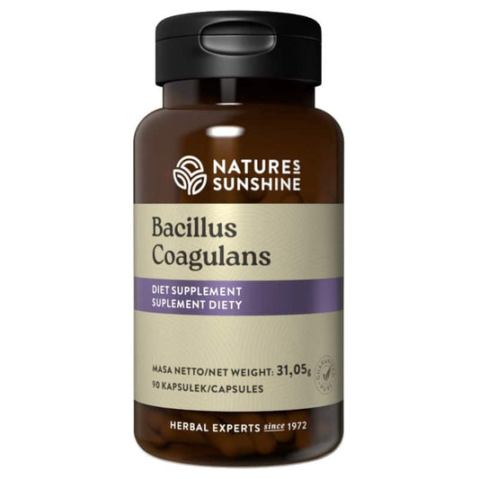 Bacillus Coagulans Nature's Sunshine - Wzbogaca florę bakteryjną jelit - 90 kapsułek