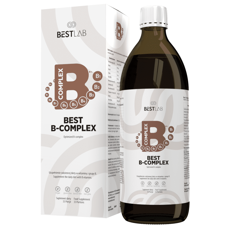 Best B-Complex Best Lab - Witaminy z grupy B - 500 ml