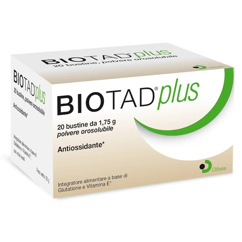 Biotad Plus Difass - Opatentowana formuła dostarczania glutationu - 20 saszetek