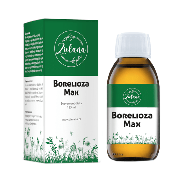 Borelioza MAX Zielana - Wsparcie organizmu -125ml