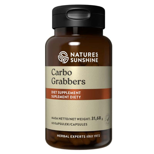 Carbo Grabbers Nature's Sunshine - Ekstrakt z fasoli zwyczajnej - 60 kapsułek