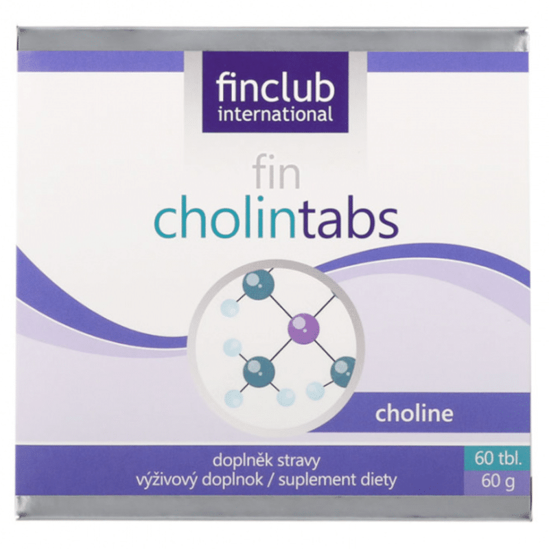 Cholintabs Finclub - Źródło choliny - 60 tabletek