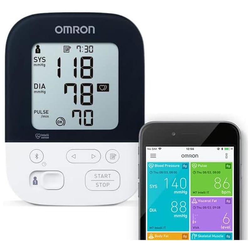 Ciśnieniomierz naramienny Omron M4 Intelli IT z funkcją Bluetooth + dzienniczek