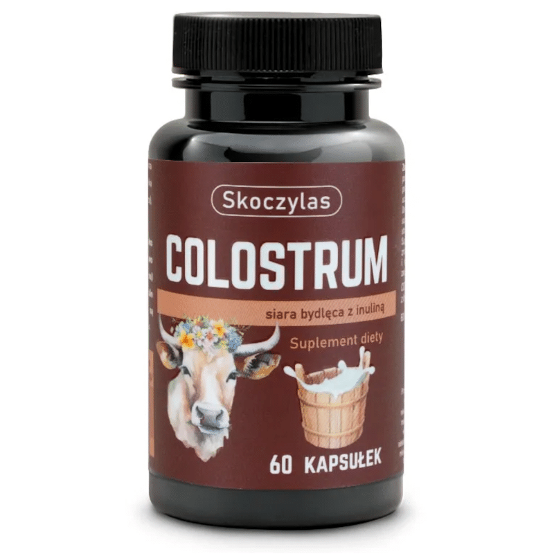 Colostrum bydlęce Skoczylas - Siara bydlęca z inuliną - 60 kapsułek