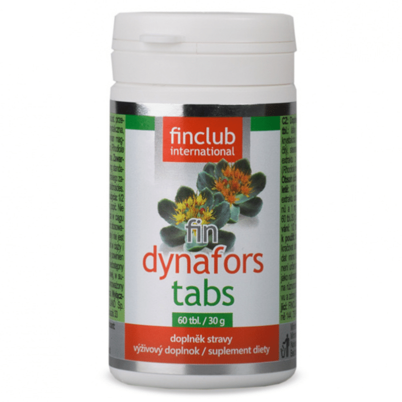 Dynafors tabs Finclub - Wyciąg z różeńca górskiego - 60 tabletek