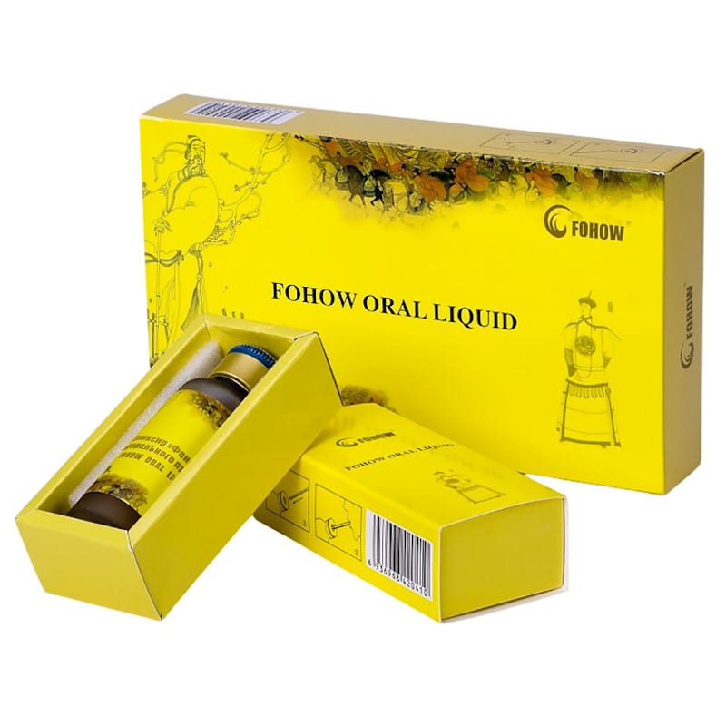Fohow Oral Liquid Eliksir Feniks Kordyceps do picia - 4 x 30 ml