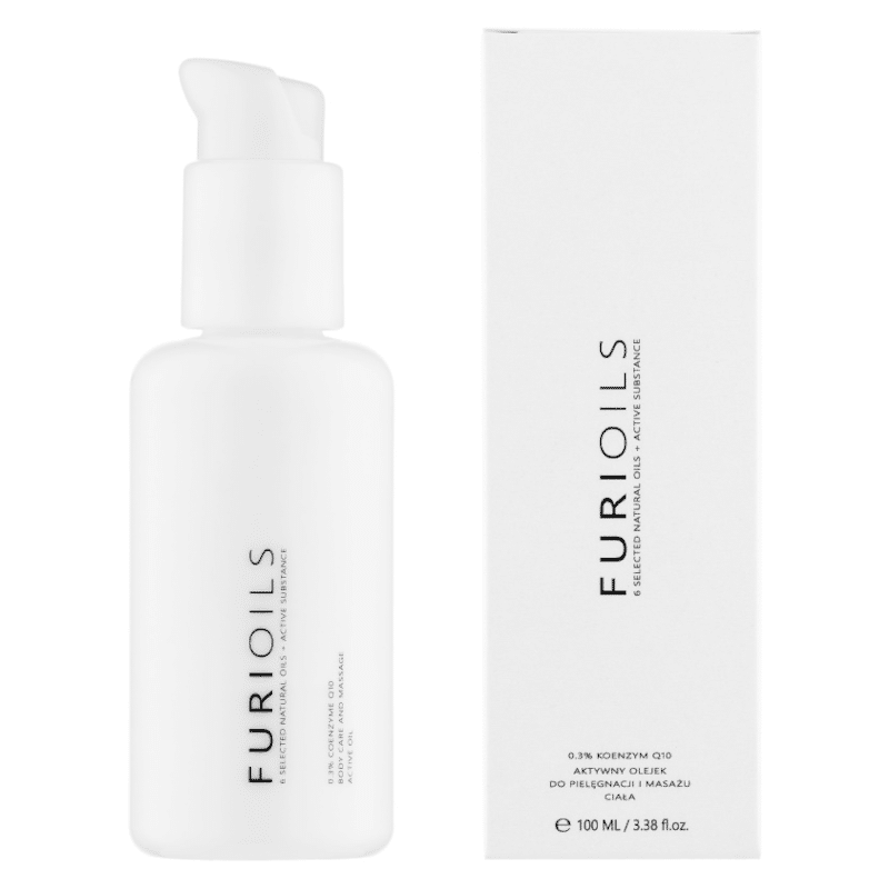 Furioils Active Oil 0.3% Coenzyme Q10 Liqpharm -  Olejek do masażu i pielęgnacji ciała - 100 ml