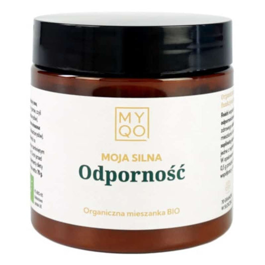 Grzyby na odporność MYQO Moja silna Odporność BIO 30% w proszku - 70 g