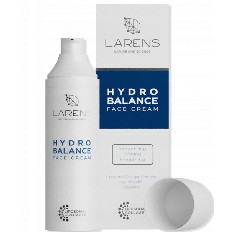 Hydro Balance Face Cream LARENS WellU - Ultranawilżający krem do pielęgnacji twarzy - 50 ml