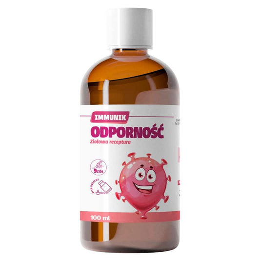 Immunik ODPORNOŚĆ EkoToTu - Mieszanka 9 ziół wzmacniająca układ odpornościowy - 100 ml