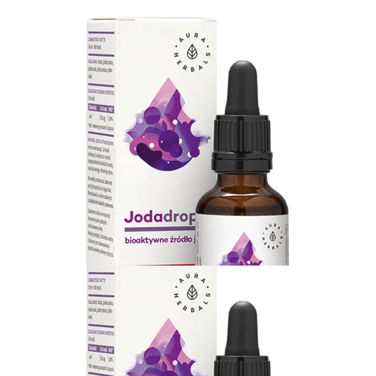 Jodadrop Aura Herbals - Bioaktywne źródło jodu koncentrat - 30 ml krople