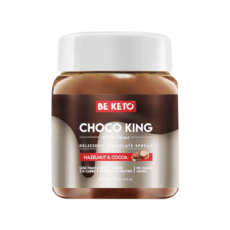 Keto Krem z Olejem MCT BeKeto - Różne Smaki 250 g (Smak: migdal-wanilia)