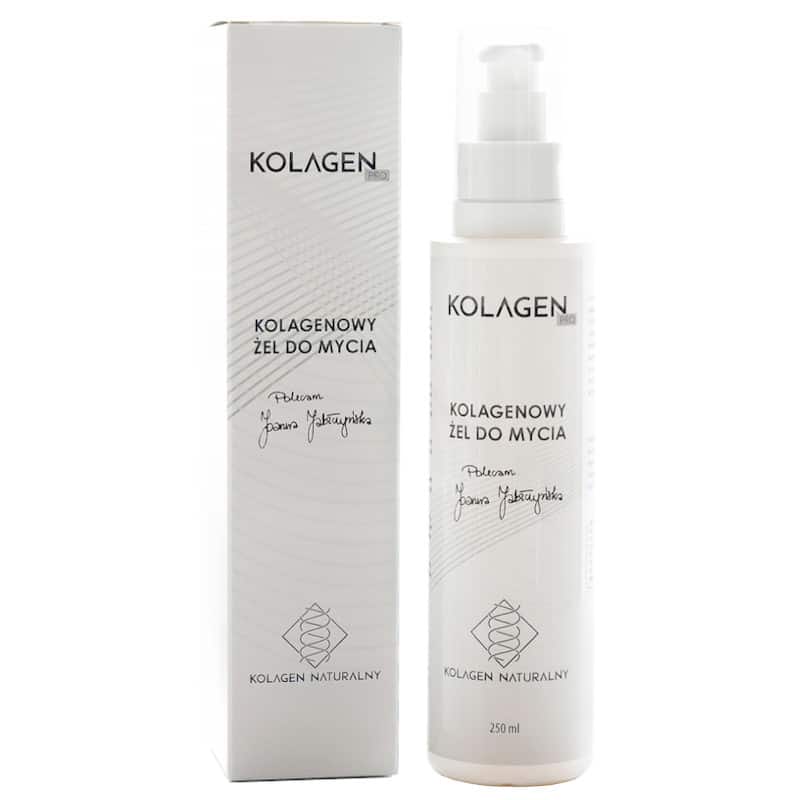 Kolagenowy Żel Do Mycia Kolagen PRO - Idealnie czysta, gładka i piękna skóra - 250 ml