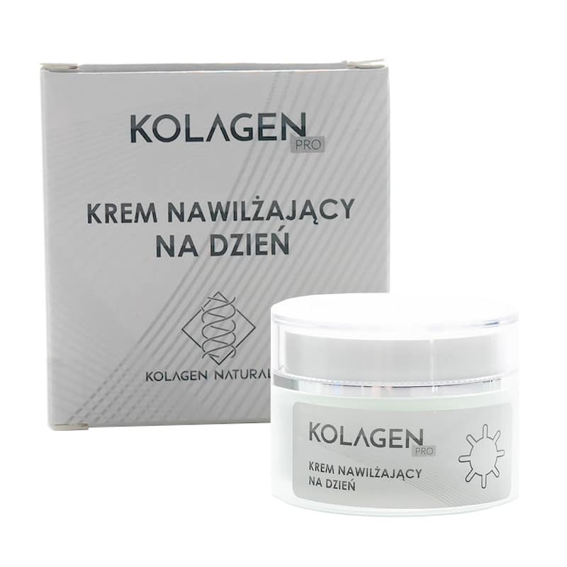 Krem nawilżający do twarzy na dzień Kolagen PRO - 50 ml