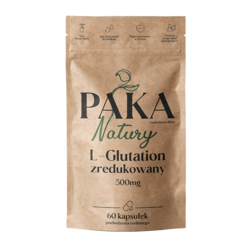 L-Glutation zredukowany Paka Natury - 60 kapsułek