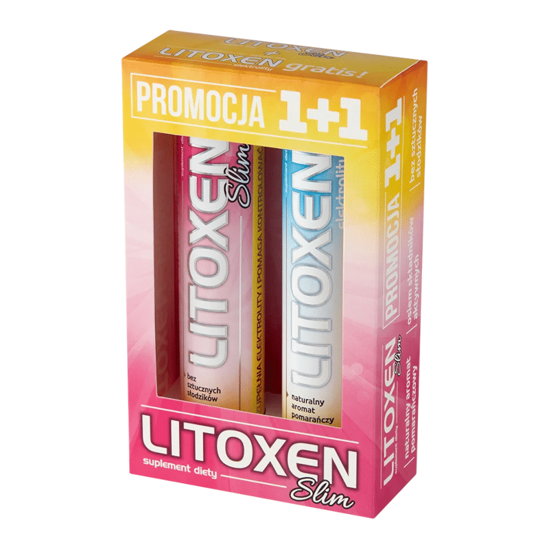 Litoxen Slim Xenico Pharma - Hamuje głód - 2 x 20 tabletek musujących