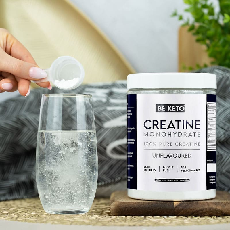 Monohydrat Kreatyny BeKeto 100% czystej kreatyny - 300 g