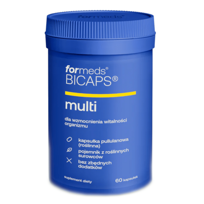 Multi Formeds Bicaps - Dla wzmocnienia witalności organizmu - 60 kapsułek