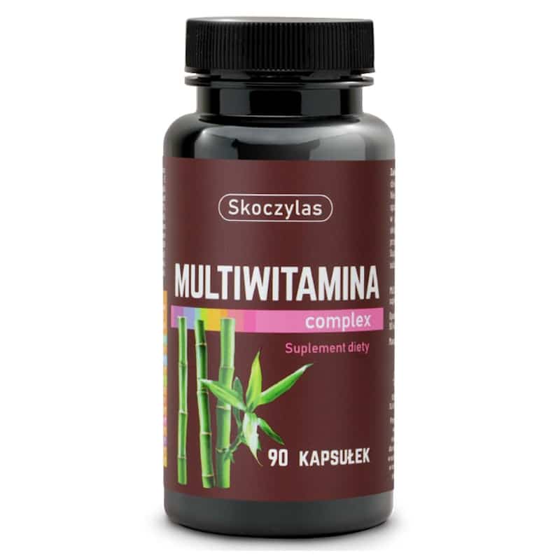 Multiwitamina Complex Krzem z bambusa, bor, jod Skoczylas - 90 kapsułek