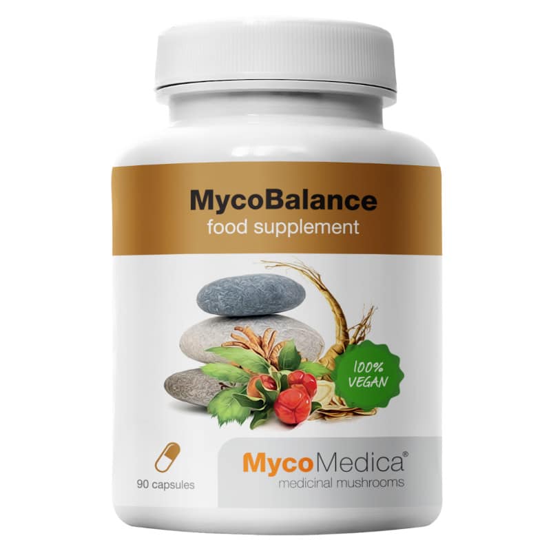 MycoBalance MycoMedica - Wzmacnia odporność i dodaje energii - 90 kapsułek