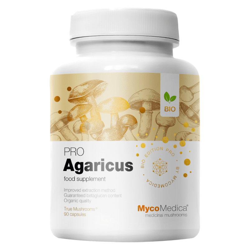 MycoMedica Agaricus PRO 35 % - Pieczarka brazylijska - 90 kapsułek