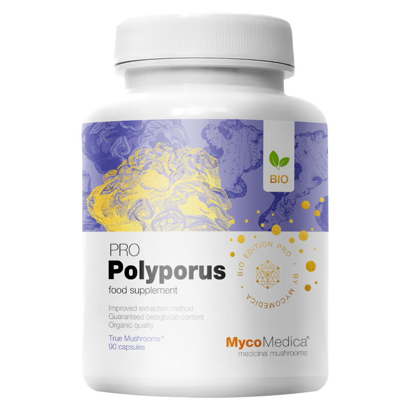 MycoMedica Polyporus PRO 30 % - Żagiew wielogłowa - 90 kapsułek