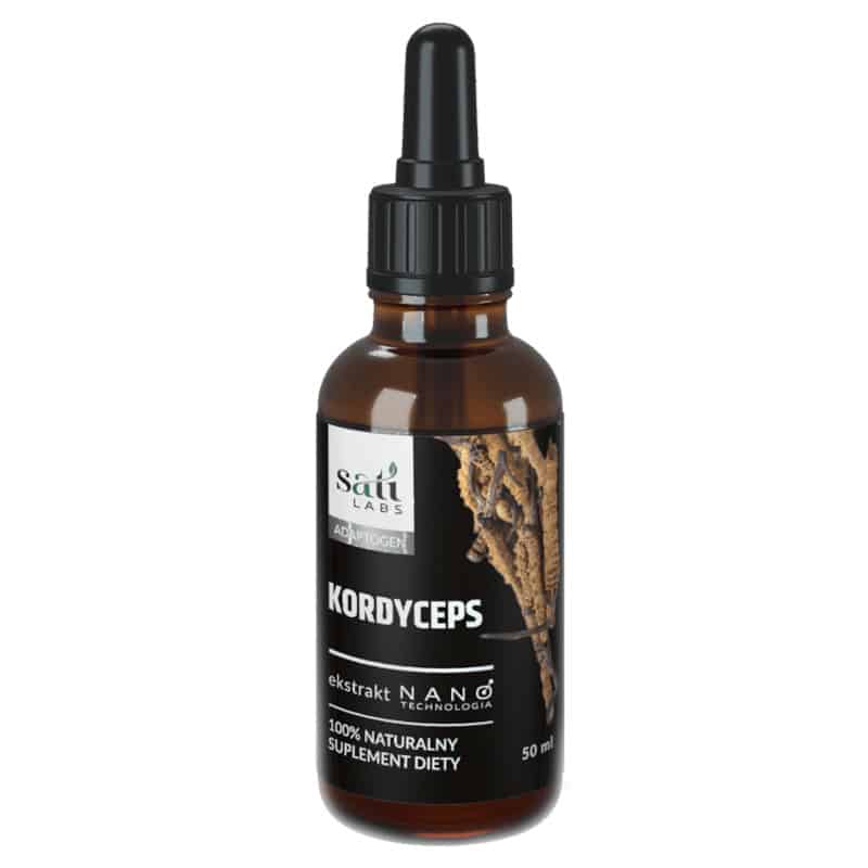 Nano Kordyceps SATI Labs - Wspiera układ odpornościowy, poprawia wydolność - 50 ml
