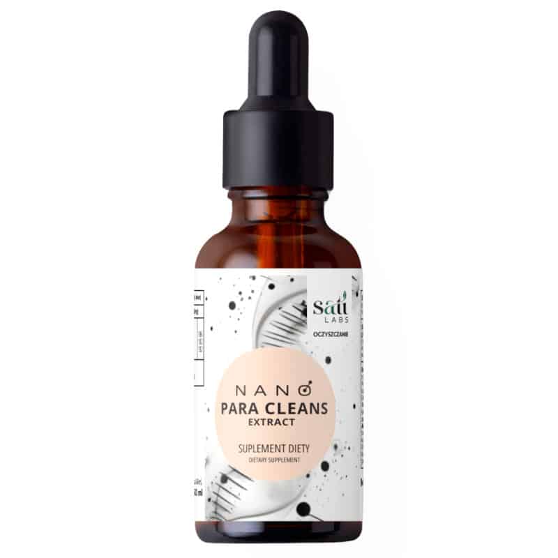 Nano Para Cleans SATI Labs - Wspomaga oczyścić ciało z pasożytów - 50 ml