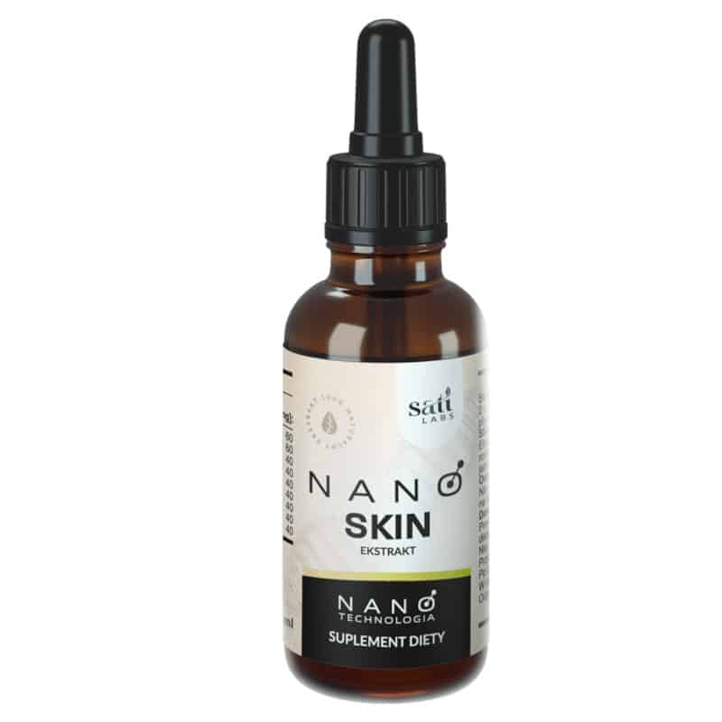 Nano Skin SATI Labs - Wspiera zdrową skórę, włosy i paznokcie - 50 ml