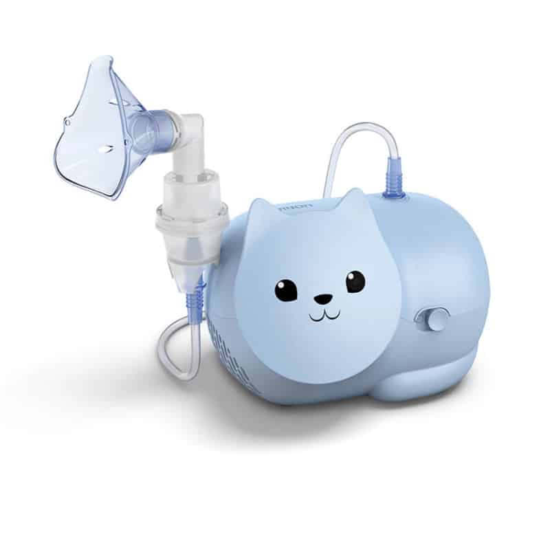 Nebulizator kompresorowy dla dzieci Omron Nami Cat - Kształt przyjazny dzieciom