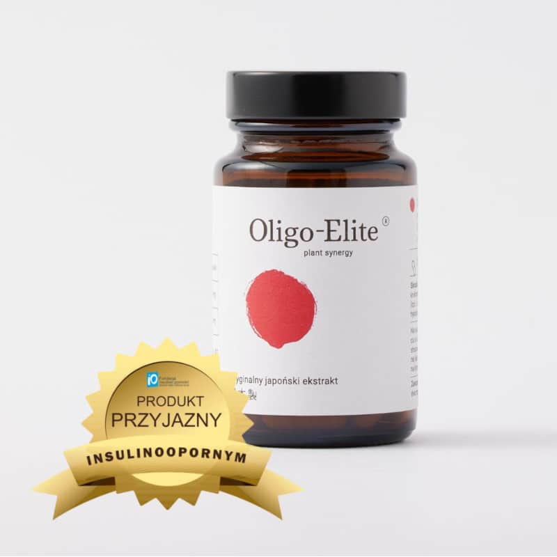 Oligo Elite Kogen Ekstrakt z liczi i zielonej herbaty - Wspomaga odchudzanie - 30 kapsułek