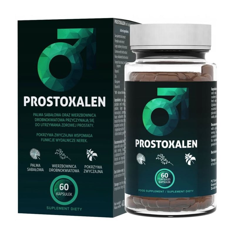 PROSTOXALEN - Przyczynia się do utrzymania zdrowej prostaty - 60 kapsułek