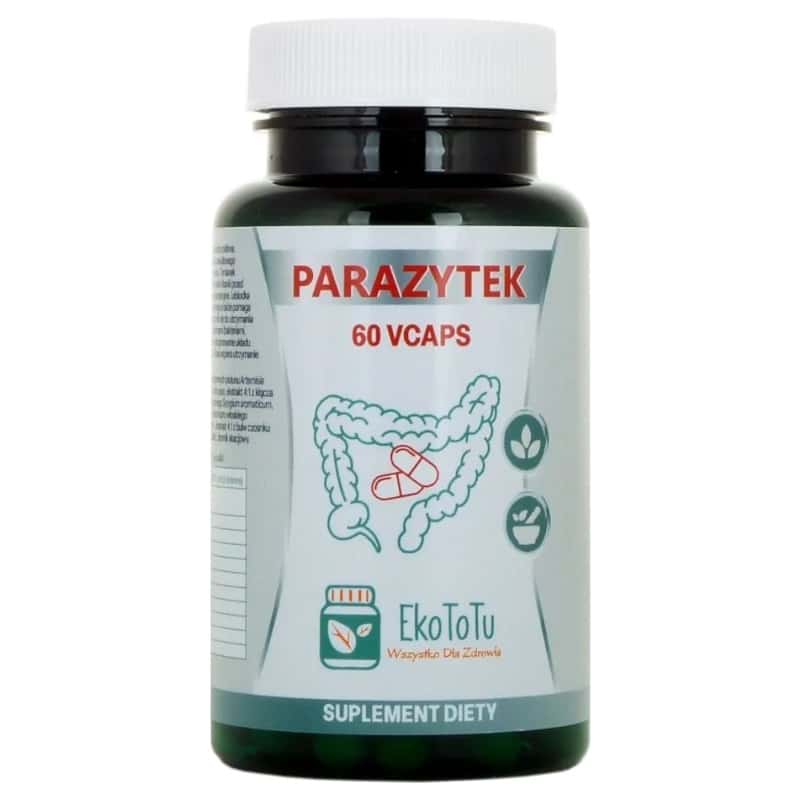 Parazytek EkoToTu - Wsparcie jelit -  60 vcaps