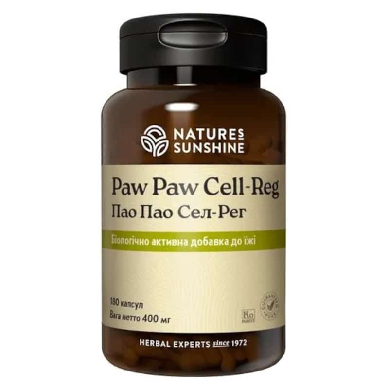 Paw Paw Nature's Sunshine - Wsparcie w trakcie choroby nowotworowej - 180 kapsułek