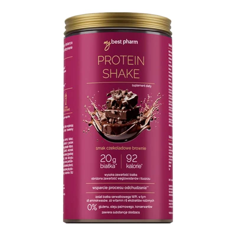 ProteinShake MyBestPharm - Dietetyczny shake wspierający proces odchudzania - 450 g (Smak: karmelowe-ciasteczko)