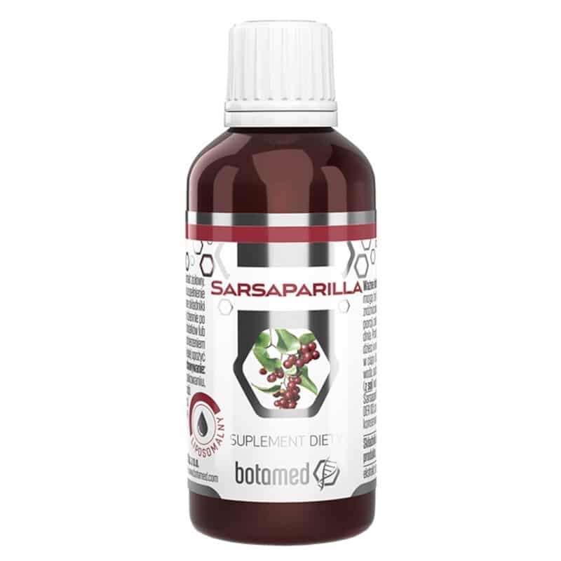 Sarsaparilla Liposomalna Botamed –  Wspiera trawienie – 50 ml