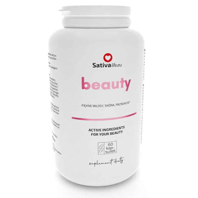 Beauty Sativa Life - Zdrowa skóra, włosy i paznokcie - 60 kapsułek