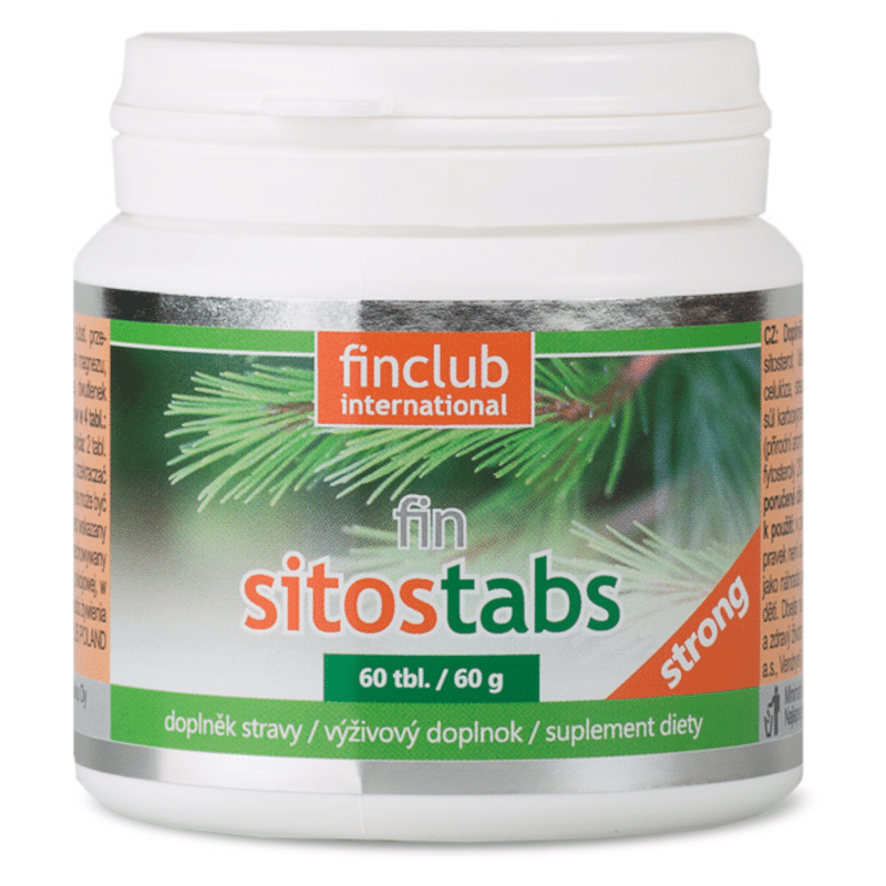 Sitostabs Strong Finclub - Sitosterole pozyskane z sosny - 60 tabletki