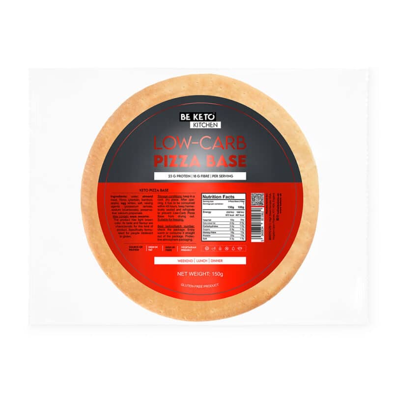 Keto Spód do Pizzy BeKeto - Bezglutenowy, naturalny i niesamowicie smaczny - 150 g