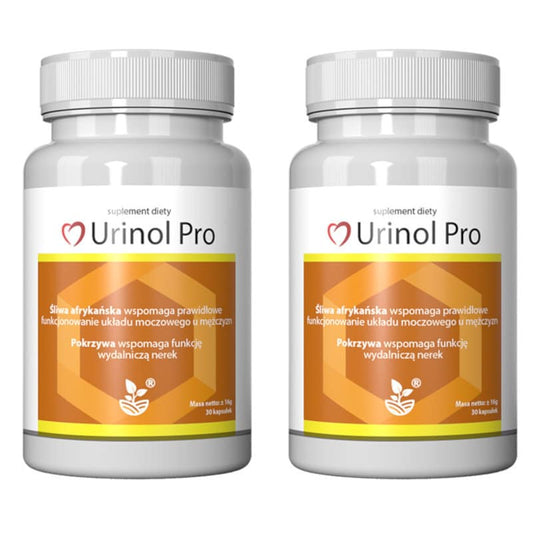 Urinol Pro - Wspiera pracę układu moczowego (Ilosc-opakowan: 3-opakowania)