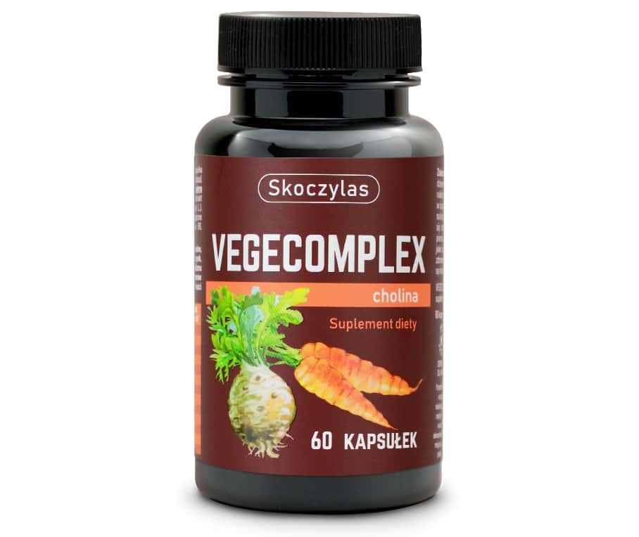 Vegecomplex Cholina Witaminy i minerały Skoczylas - 60 kapsułek