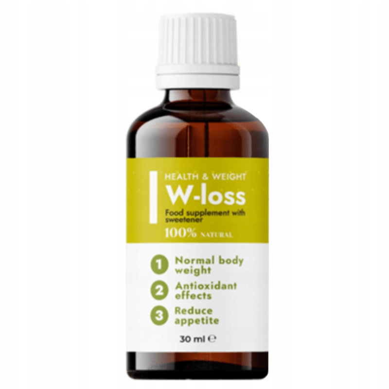 W-loss NGS - Krople wspomagające odchudzanie - 30 ml