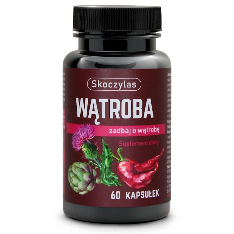 Wątroba Skoczylas - Wspiera zdrowie wątroby - 60 kapsułek