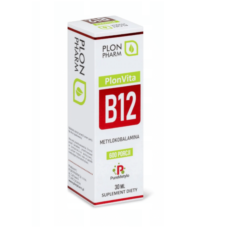 Witamina B12 Plon Pharm - Wsparcie układu nerwowego - 30 ml