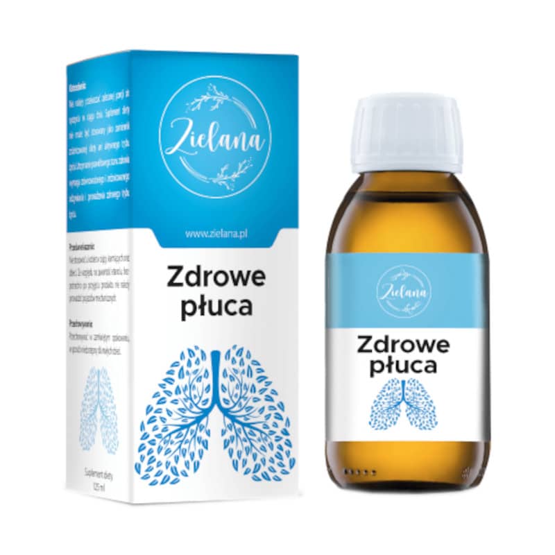 Zdrowe Płuca Zielana  - Wsparcie płuc - 125ml