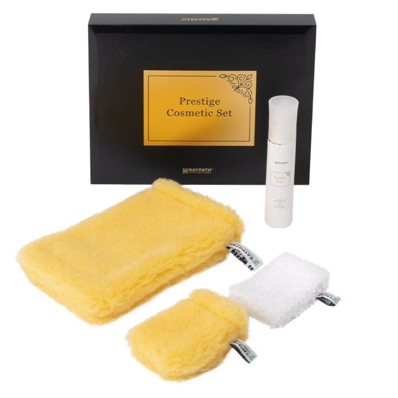 Zestaw Kosmetyczny Raypath - Body Cleaner, Face Cleaner,Face Glove ora Golden Ray