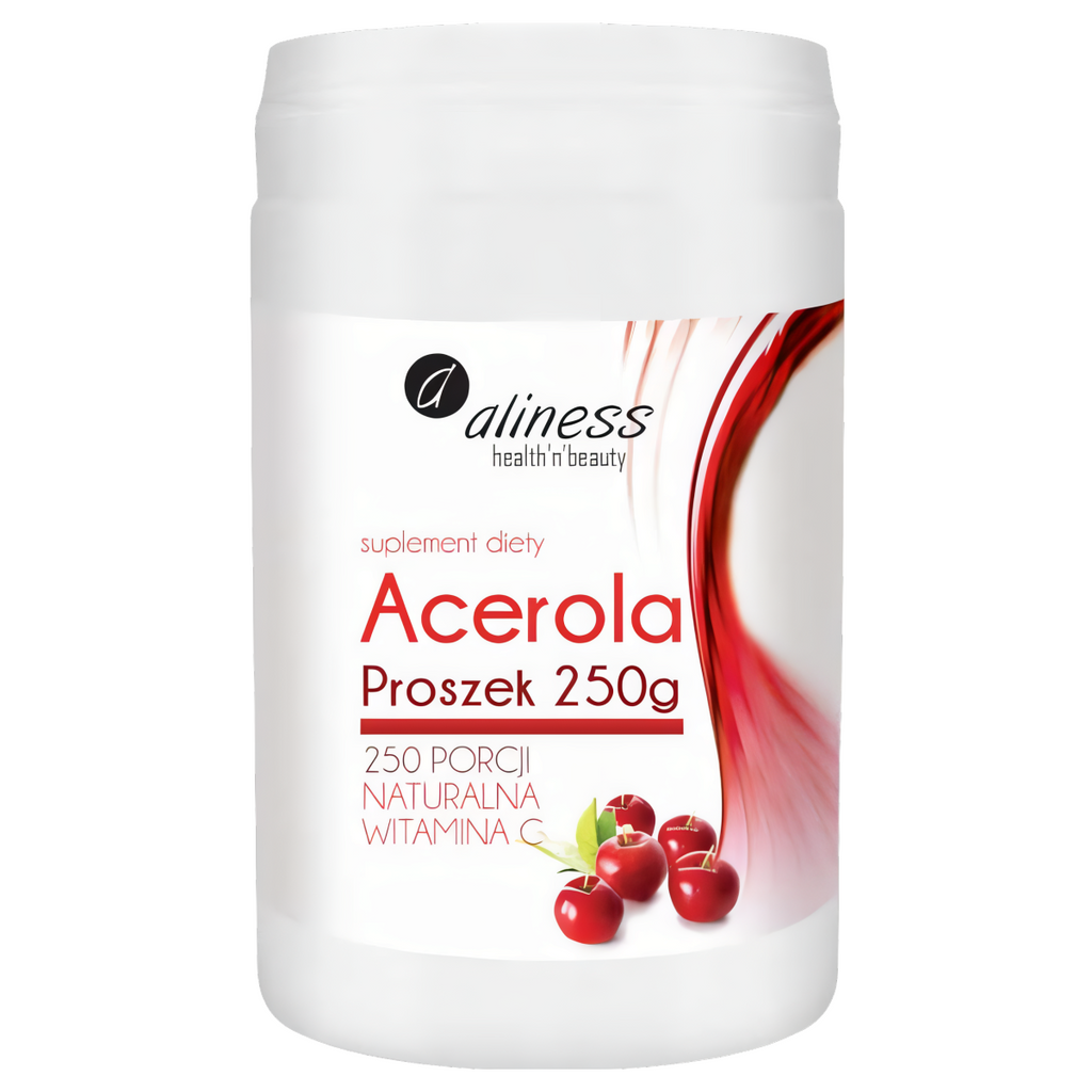 Acerola Aliness - Naturalna witamina C - 250 g proszek