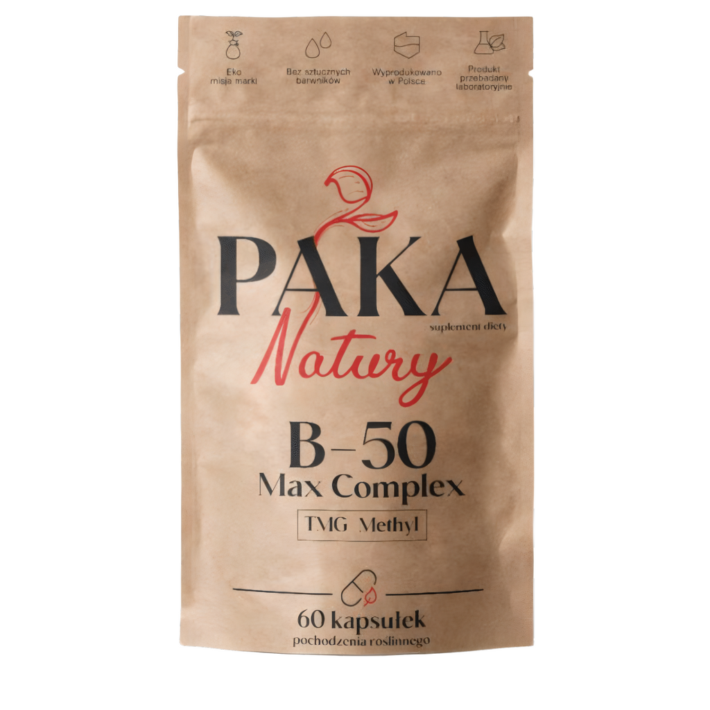B-50 Max Complex Paka Natury - Wsparcie organizmu - 60 kapsułek